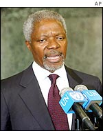 UN Secretary General Kofi Annan