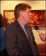 Union leader Peter Gorman