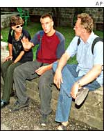 Expatriates at the school after the attack