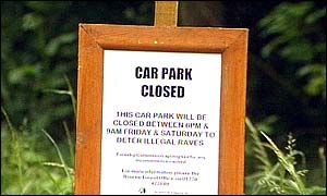 Car Park closed