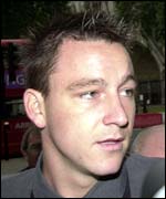 John Terry arrives at court 