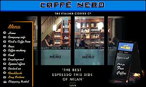 Caffe Nero coffee shop 