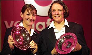 Arran Thompson and Caroline Atkins