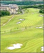 The Celtic Manor resort near Newport