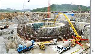 The nuclear plant development at Kumho