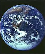 A view of the Earth from space