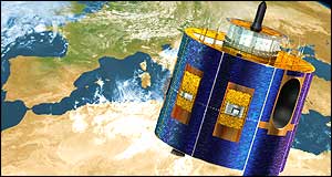 Meteosat second generation. (Copyright: Esa/Eumetsat)