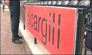 Aaron Scargill sign