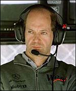 McLaren technical director Adrian Newey