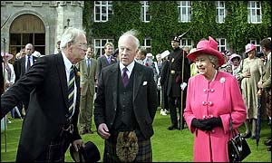Queen's Balmoral garden party