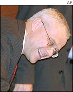 Prime Minister, Vladimir Spidla, acknowledges support in parliament