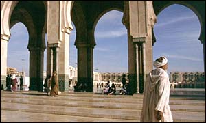 King Hassan II mosque in Casablanca