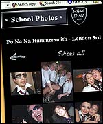 Screen grab of Schooldisco.com