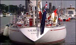 The Nausicaa yacht