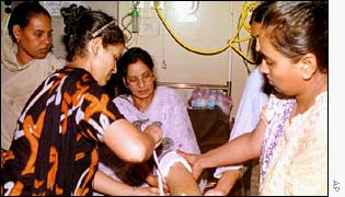 Victims of attack on Christian hospital