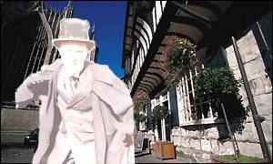 Ghostly appearances in York near St William's College