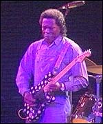 Buddy Guy at the Brecon Jazz Festival