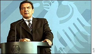 German Chancellor Gerhard Schroeder
