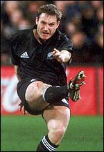 New Zealand stand-off Andrew Mehrtens