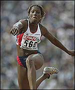 Ashia Hansen's winning leap started the gold rush