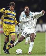 Cyril Domoraud in action for Marseille