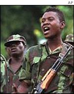 Congo rebel soldiers