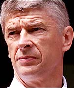 Arsenal manager Arsene Wenger