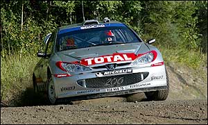 Richard Burns is second 