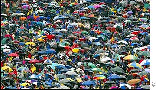 Spectators in Munich