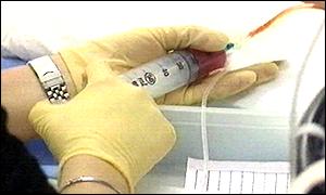Chemotherapy syringe