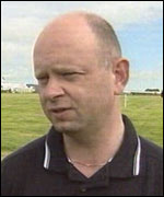 Organiser Aled Hughes