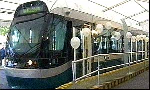Nottingham tram