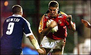 Mat Toshack of the London Broncos