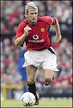 Manchester United midfielder David Beckham