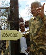 Nelson Mandela in Mozambique