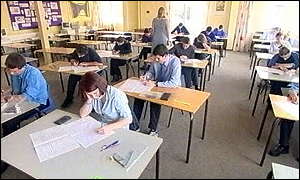 The overall A-level pass rate has improved 