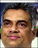 Sri Lanka's Prime Minister Ranil Wickramsinghe