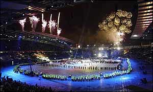 The day after the closing ceremony the demolition teams move in and ripped up the track