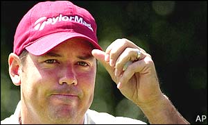 Rich Beem finishes the day in second on six under par