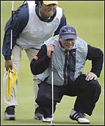 Costantino Rocca was on the leaderboard all week