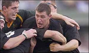 Reuben Thorne led New Zealand to victory in South Africa