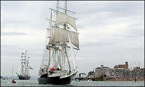 Jubilee Sailing Trusts barque Lord Nelson 