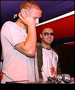 ex-Big Brother 3 contestants PJ and Spencer