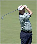 Padraig Harrington was troubled by injury problems