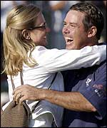 Rich Beem and wife Sara