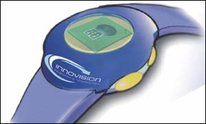 Mock-up of radio ticket, Innovision Research