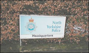 North Yorkshire Police sign