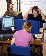 A team of counsellors are fielding phone calls