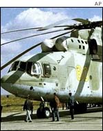 Mil Mi-26 helicopter