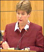 Assembly Health Minister Jane Hutt